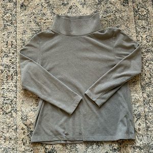 Dudley Stephens Gray Turtleneck Sweater